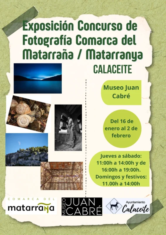 Exposición Concurso Fotografía Comarca del Matarraña / Matarranya