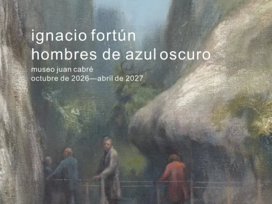 Igancio Fortún. Hombres de azul oscuro